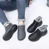 [Poliuretano] Nueva colección de invierno: Zapatos de algodón para hombre, forrados de felpa, engrosados y cálidos, disponibles en tallas grandes, estilo slip-on, directo del fabricante