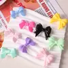 Accesorios Acrílicos de Moño de Color Sólido 3D Decoración para Funda de Teléfono Hecha a Mano, Pinza para el Cabello, Joyería Pajarita Pequeña Venta al por Mayor