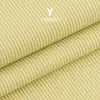 Tejido de punto acanalado elástico de poliéster y spandex 1x1 cortado a medida Tejido para camisetas acanaladas de punto acanalado Ropa de estar