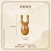 Peine de masaje, peine de sándalo dorado para meridianos, peine de cinco dientes para terapia y salud de la cabeza, peine de delfín, peine de masaje de dientes anchos para la cabeza, venta al por mayor y dropshipping