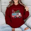 Sudadera con Patrón de Papá Noel Temporada Navideña Artículo Transfronterizo Temu Wish