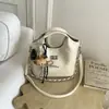 Bolso Cesta con Patrón de Diamantes de Comercio Exterior para Mujer, Bolso de Mano Nuevo de Alta Gama con Estilo, Bolso Cruzado de Hombro Fresco y Chic para el Trabajo