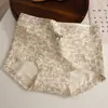 Pantaletas de Algodón Puro Antibacterianas en la Entrepierna para Mujer 10A, Algodón Puro para Bebé Clase A, Entrepierna Extendida, Estampado Floral que se Ajusta a la Cadera, Calzones para Niña