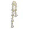 Nuevo LZ Joyería de Circonita para Uñas Super Brillante Flor Pequeña Estilo Chanel Colgante Multicadena Celebridad de Internet Material de Decoración de Uñas Japonés