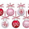 Nova Bola de Amor de Natal 520 Dia dos Namorados Bola Decorativa para Árvore de Natal Bola de Natal Festa Tanabata Pingente Pequeno Decorativo