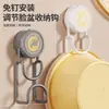Estante de lujo para lavabo de baño, organizador colgante para lavabo, almacenamiento para lavabo, gancho de ventosa de arte en hierro para lavabo, no requiere perforación