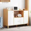 Aparador de pared integrado con gabinetes de cocina del hogar, mueble de almacenamiento para sala de estar, despensa, mueble de almacenamiento, mueble para té