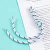 Nuevo Llavero de Cuerda Trenzada de Colores Estilo Ins de Moda DIY Cuerda Nudada Cuerda Trenzada Accesorio Creativo de Moda para Bolso
