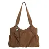 Bolso de Mano Retro de Gama Alta para Mujer Gran Capacidad Estilo Invierno 2025 Bolso de Mujer de Gama Alta Bolso de Hombro Simple para el Trabajo y el Viaje