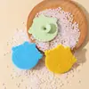 Escova de Shampoo de Silicone Desenho Animado Fofo para Bebê Pente de Silicone para Limpeza no Banho do Bebê Escova Multifuncional para Massagem Facial