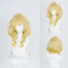 TongchuanHonkai: Peluca de cosplay Aglaea de Honkai Star Rail, dos tonos degradados, rizo romano, pelo corto, en stock
