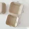 Caixa de bento com polpa de celulose, caixa de flores degradável, flores em buquê, materiais de embalagem floral, presente DIY feito à mão