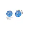 Cuentas Planas Acrílicas de 6 mm Cuentas Planas Transparentes de Colores Cuentas Sueltas Cuentas Redondas Pulsera DIY Accesorios de Joyería Material para Abalorios Venta al por Mayor