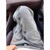 Jeans Retro High Street Interessante com Bordado de Cachorro para Homens Adolescentes Nova Coleção Primavera 2025 Soltos que Arrastam no Chão