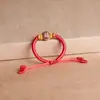 Pulsera para bebé, hueso de cerdo agitador, hueso de durazno, cabello fetal, botella, cuerda para la mano, niños recién nacidos, cinabrio, colmillo de perro negro, pulsera para bebé
