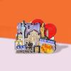Imanes de Nevera Culturales y Creativos de Hong Kong, Macao, Taiwán, Imanes Personalizados de Paisajes Urbanos, Regalos de Atracciones Turísticas, Fábrica de Origen, En Stock