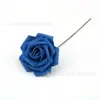 En stock de fábrica rosa de simulación de 8 cm con tallo flor de espuma de PE accesorios para caja de dulces de boda Flores para sostener en San Valentín