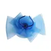 Accesorios para el Cabello de Malla con Plumas Exageradas Retro Europeas y Americanas para Novias, Accesorios de Diadema con Lazo para Vestidos de Fiesta de Té para Mujeres, Sombrero Grande