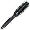 Peine de Rodillo Cerámico, Peine para Rizos de Seda de Nailon, Peine de Peluquería, Peine de Tubo de Aluminio Negro, Cilindro para Peinar Cuidado del Cabello Esencial