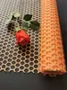 Tecido de malha xadrez, materiais para buquês criativos, papel de embrulho estilo coreano, malha para arte floral, suprimentos para floristas, materiais para floristas