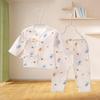 Traje de ropa para bebé, ropa de monje para bebé, niños y niñas, ropa interior de algodón, ropa para recién nacidos, ropa de primavera, verano, otoño e invierno, cabello de generación.