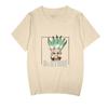 Comercio exterior verano manga corta era de piedra periférico código europeo transfronterizo superventas jersey estampado camiseta manga corta para hombre y mujer