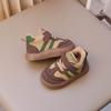 Sapatos de Bebê Masculino Inverno com Forro de Lã Solado Macio Sapatos para Crianças Pequenas de 0 a 1 Ano Sapatos de Algodão Antiderrapantes Sapatos Anti-Chute