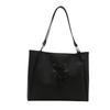 Nova Bolsa de Ombro Feminina Estilo Ballet 2024 com Laço e Alça Torcida de Grande Capacidade Bolsa Tote Fashion para Mulheres