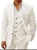 Fábrica de Origen Hecho a Medida Chaqueta de Traje para Hombre de Dos Botones con Estampado Digital Conjunto de Tres Piezas Tallas Grandes Venta al Por Mayor