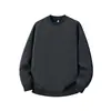 Sudadera con capucha de algodón de isla de alta calidad 2026, 330g, holgada y estructurada, unisex, hecha a medida para exportación