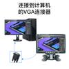 Rosto sorridente monitor de carro clássico de 7 polegadas produto único tela IPS CVBS + VGA entrada HD HDMI prioridade de ré