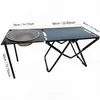 Mesa Táctica IGT Combinación Multifuncional Mesa Plegable Portátil para Picnic y Camping Mesa Táctica Hidráulica