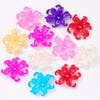 44mm Color Sólido Perlado Flor Oceánica Pétalo de Iris Estéreo Gran Fénix Joyería Hecha a Mano Pétalo de Narciso Portaretenedor Material