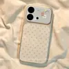 Adecuado para fundas de teléfono móvil vivo S60 y vivo S50, cubierta protectora anti-caídas creativa de alta gama con diseño de oso y gorro de dormir de lunares