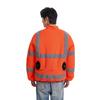 Ropa de Aire Acondicionado de Verano Nueva Personalizada Reflectante Protector Solar Refrigeración Enfriamiento Ropa de Trabajo Misma Manga Larga Ropa con Ventilador para Hombre y Mujer