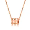 Rueda de la Fortuna Joyería de Plata S925 al por Mayor Collar de Cintura Pequeña para Mujer Estilo Fresco Una Pieza Envío Directo Cadena para la Clavícula Transfronterizo Nuevo Producto