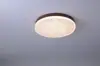Luminária de Teto para Sala de Estar Minimalista e Luxuosa, Luz LED Principal Protetora para os Olhos com Padrão de Gelo Circular de Três Cabeças, Estilo Moderno Minimalista, Material de Ferro, Outro