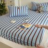 Toalha Fofa de Desenho Animado Bordada Algodão Escovado Cama Lençóis de Cama Conjunto de Três Peças 1,8m Outono e Inverno Espessado Algodão Puro Amigo da Pele Colcha Fronha