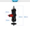 Brazo mágico Soporte universal cacahuete mano extraña juego rótula doble mano extraña pinza de guisante soporte voladizo para monitor