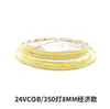 Lámpara COB con 12V 24V 8MM 320 lámparas 480 lámparas 90 alto brillo uniforme sin área oscura parche tira de luz suave