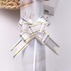 Frete grátis 18mm pequeno trompetista flor natal natal presente embalagem phnom penh impresso laço flor fita