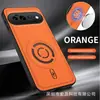 Compatible con Google Pixel 11Pro XL, funda magnética para teléfono de tela tecnológica, cubierta protectora con textura de cuero 6/7/8/9/10