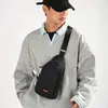 Bolsa de Peito Transversal para Homens, Bolsa Transversal de Grande Capacidade para o Dia a Dia, Bolsa para Armazenamento de Celular, Mochila Transversal de Ombro Único Tendência para Esportes e Ciclismo