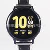 Para Samsung Galaxy Watch4 Active Huawei Jiaming Watch Correa de Cuero de Vaca Capa Superior 20mm