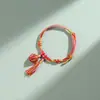 Pulsera tejida a mano de colores del Festival del Bote del Dragón, Pulsera de hilo de cinco colores, Pulsera tejida a mano tradicional para bebé de hilo de cinco colores