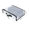 Bolsa de almacenamiento transparente para uso en dormitorio y hogar, bolsa de almacenamiento y organización de ropa a prueba de humedad para guardar edredones y ropa debajo de la cama