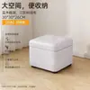 Banqueta de Almacenamiento Minimalista Estilo Japonés, Banco para Zapatos de Entrada Wabi-Sabi, una Herramienta Mágica para Transformar Apartamentos de Alquiler