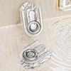 Estante para pantuflas de baño con patrón glaciar, gancho de drenaje sin perforaciones, estante para pantuflas montado en la pared, estante de almacenamiento, artefacto para guardar zapatos