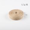 Explosões naturais Fita de juta Peixe Linho de seda 1 cm 1,5 cm 2,5 cm 3,8 cm Fita decorativa de casamento DIY