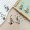 Nuevo de Moda Venta Caliente Transfronteriza Estilo Coreano Flor de Cinco Pétalos Niña Flor de Pera Colgante Llavero Accesorio Decoración para Bolsa Zouju